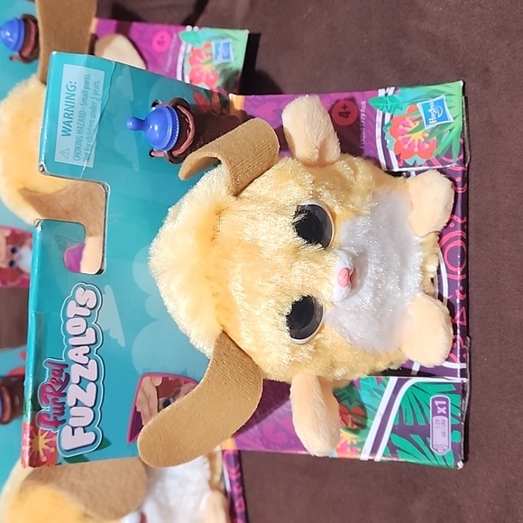 FurReal Fuzzalots Puppy Color Change Interactive Feeding Toy Lights and Sounds - Picture 2 of 6